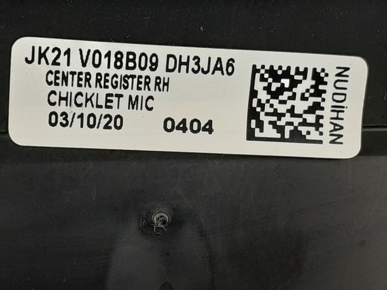 JK21 V018B08 GC3JA6 Sol Kalorifer Izgara Ford Transit Custom 2018 Mk8