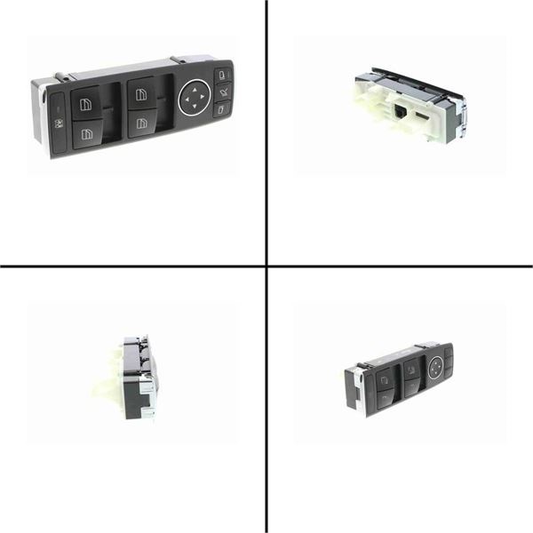 MERCEDES A2128208310 W204212 SOL DÖRTLÜ CAM AÇAMA DÜĞMESİ  (ATA)