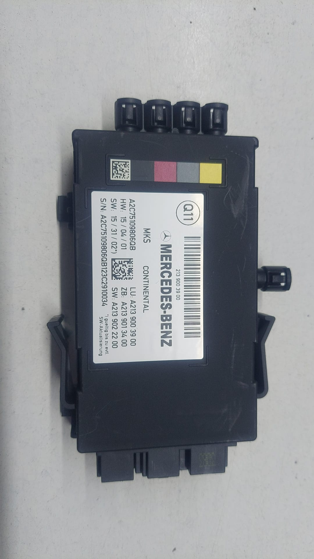 Mercedes-Benz 213 900 39 00 kontrol modülü, Mercedes-Benz E Sınıfı (W213)