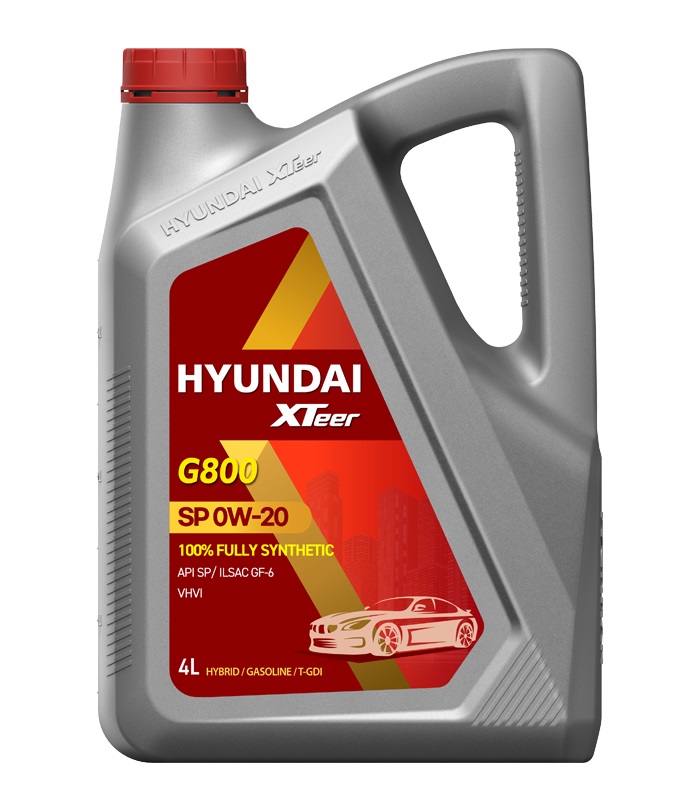 resimler/genel/G800 HYUNDAI XTEER GASOLINE %100 FULLY SYNTHETIC API SP 0W20 4LT