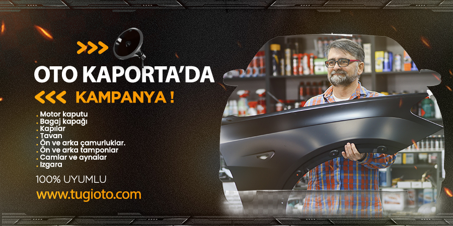 Kaporta Malzemeleri tugioto'da.