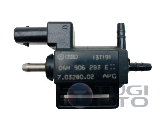 06H906283E Turbo şarj Takviye Solenoidi. Valf. Buhar Haznesi Temizleme Solenoidi.