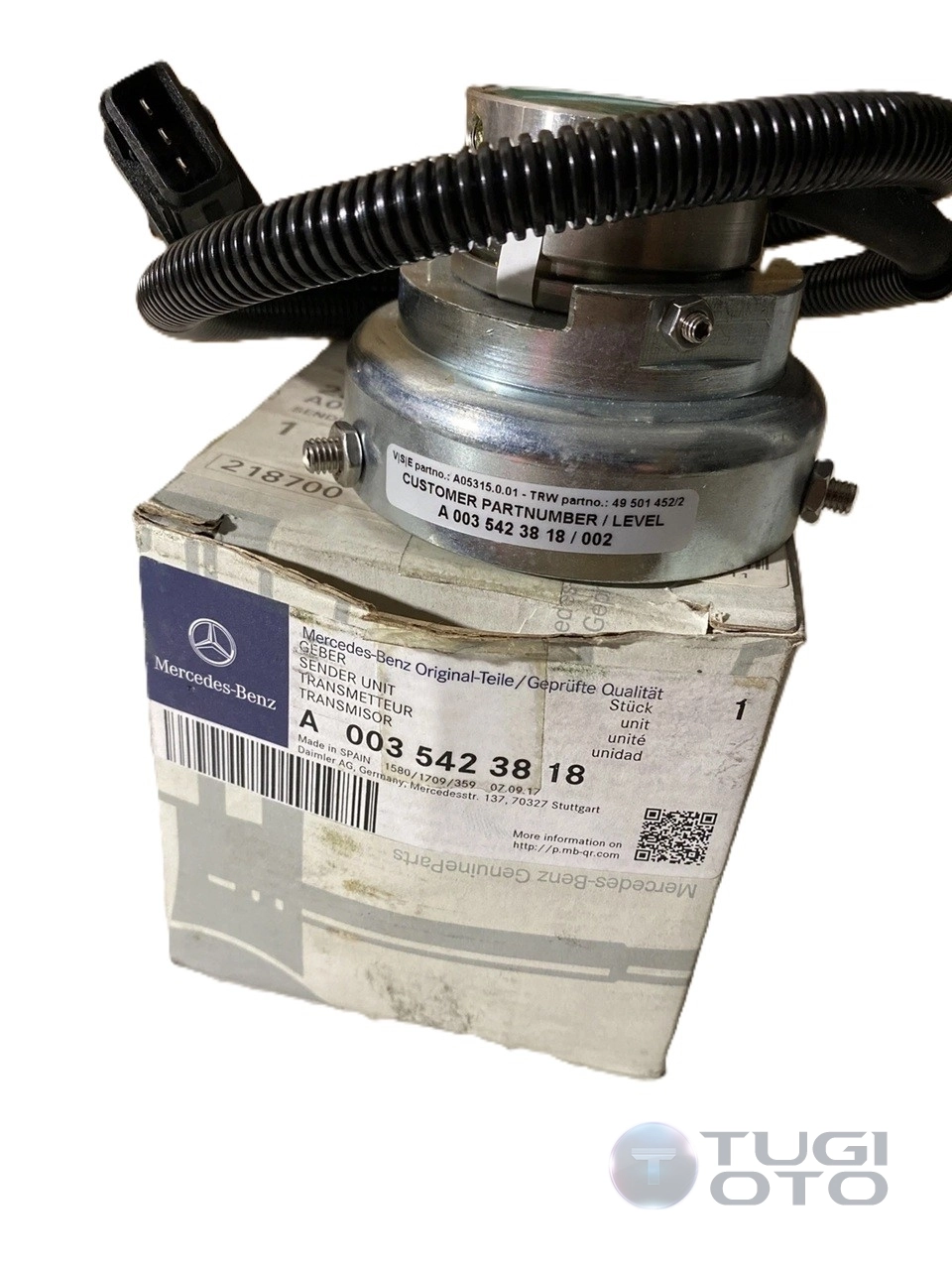 MERCEDES ACTROS ATEGO 950932952954934930 SENSORE STERZO OEM A0035423818