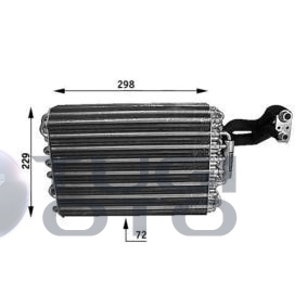 MERCEDES BENZ BEHR Evoparatör A1248300758 W 124