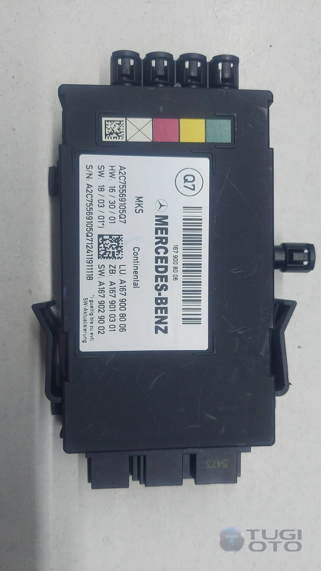 Mercedes-Benz 167-900-80-06 Kontrol Modülü GLS X167 Serisi (2019 ve sonrası)