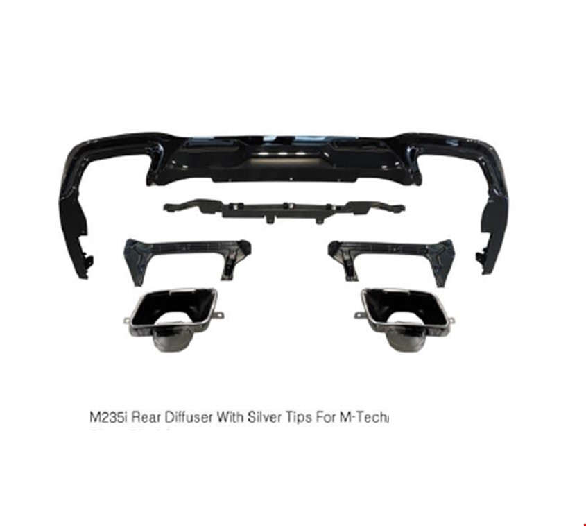 ARKA DİFÜZÖR SETİ M235i (KARE EGZOZLU) F44 2020-