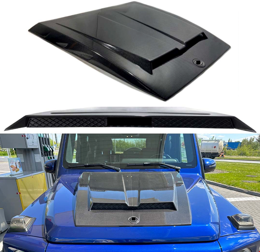 CARBON KAPUT SCOOP BRABUS W464 2019-