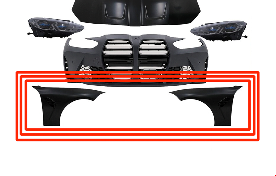 G20-G80 M3 DÖNÜŞÜM İÇİN ÖN ÇAMURLUK TAKIMI