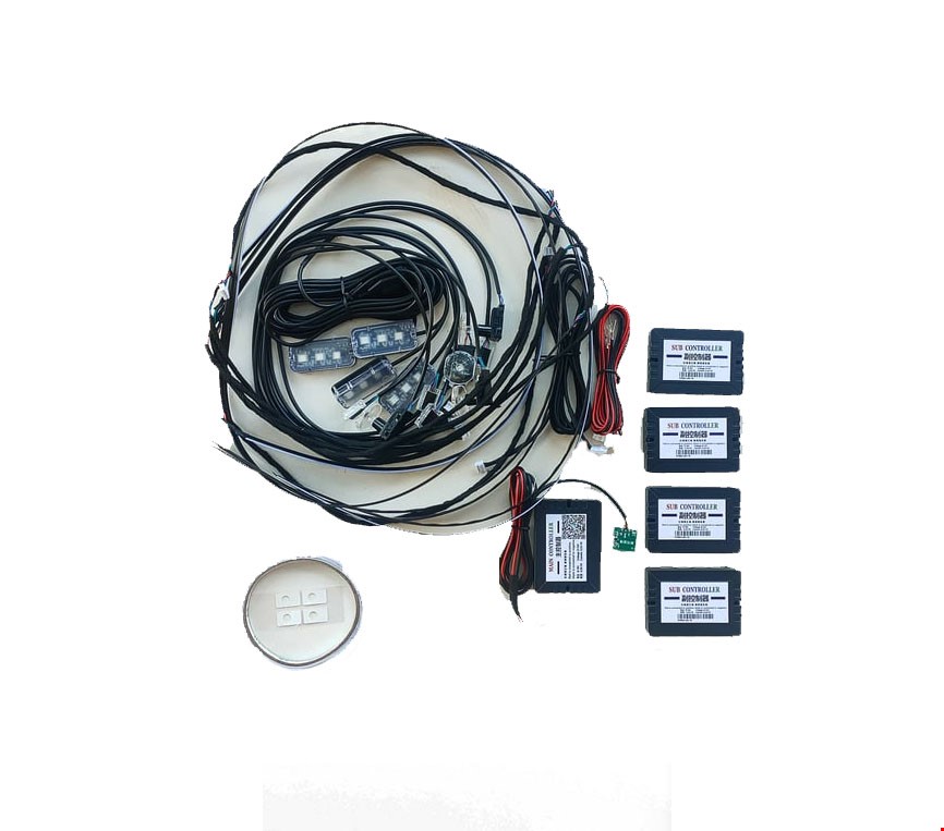 İÇ AMBİYANS AYDINLATMA SET (64 RENK) RUBİCON 2020-