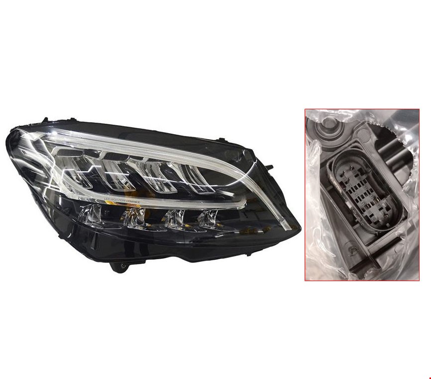ÖN FAR LED SAĞ (4 PIN) W205 2019-