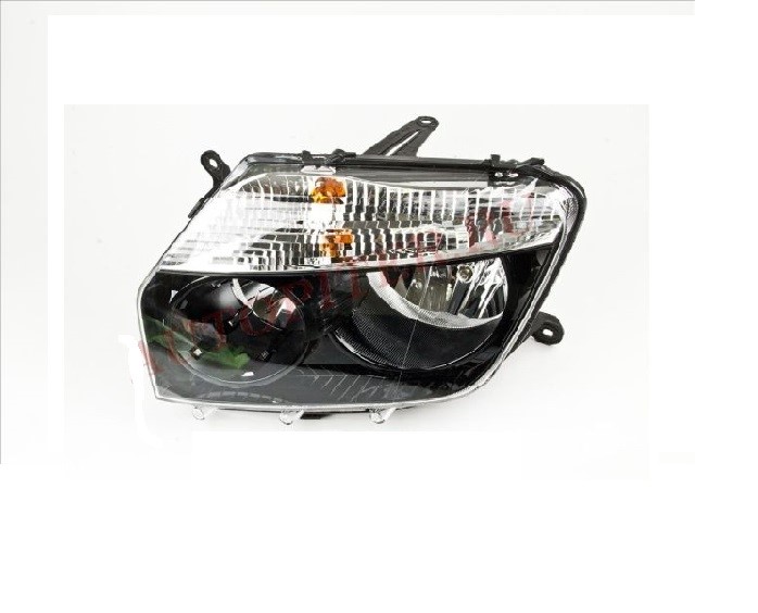 ÖN FAR ( SİYAH ) SOL DUSTER 2010-