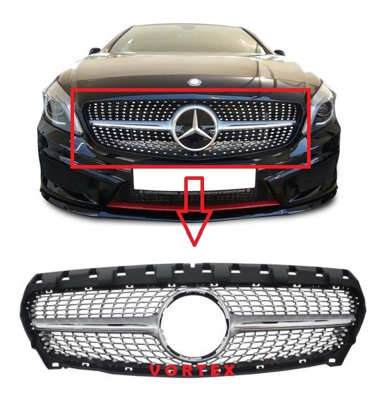 ÖN PANJUR (GRİ-DİAMOND ) CLA W117 2013-