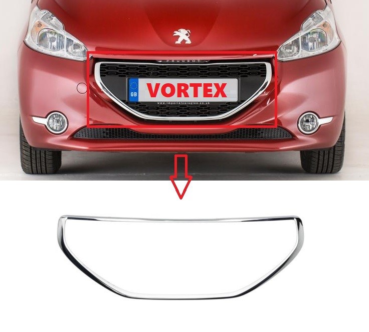 ÖN PANJUR NİKELAJI ( ÇERÇEVE ) PG 208 2012-