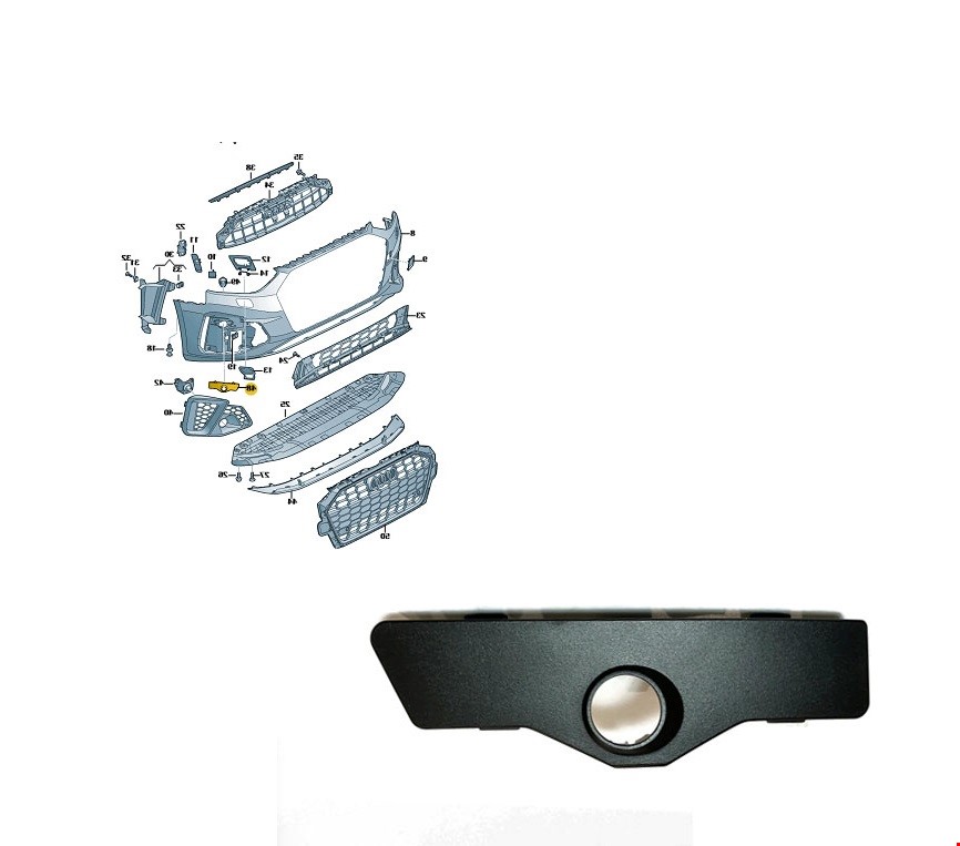 ÖN TAMP.PANJUR BRAKET YUVASI  SAĞ S-LİNE A4 2020-