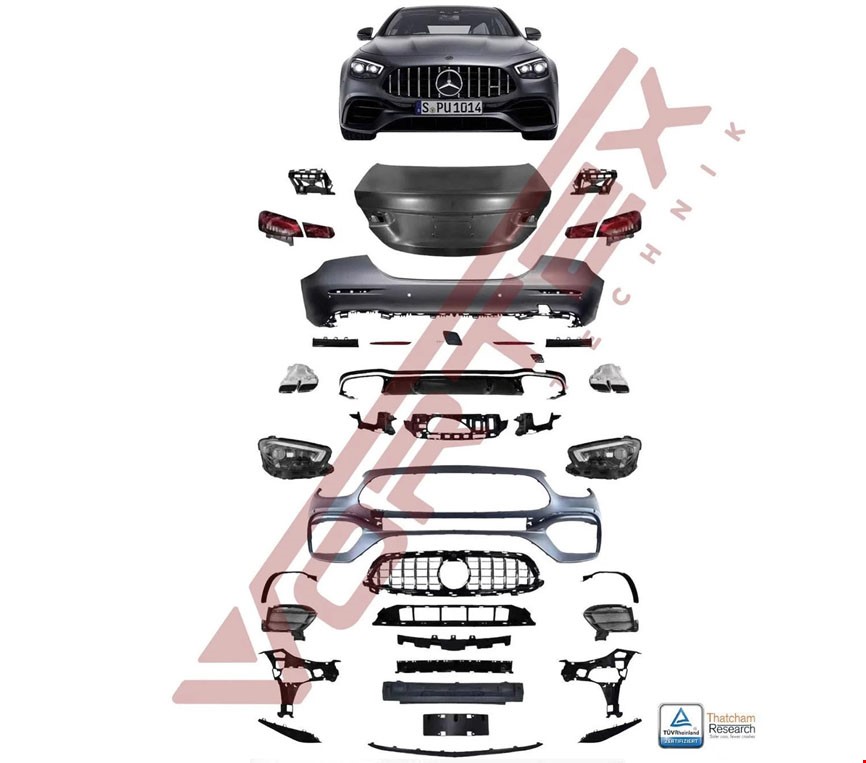 ÖN TAMPON E63 AMG KOMPLE SET W213 2016-