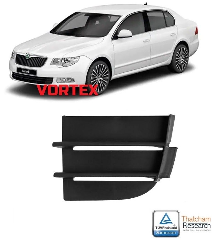 ÖN TAMPON IZGARA SAĞ SUPERB 2008-