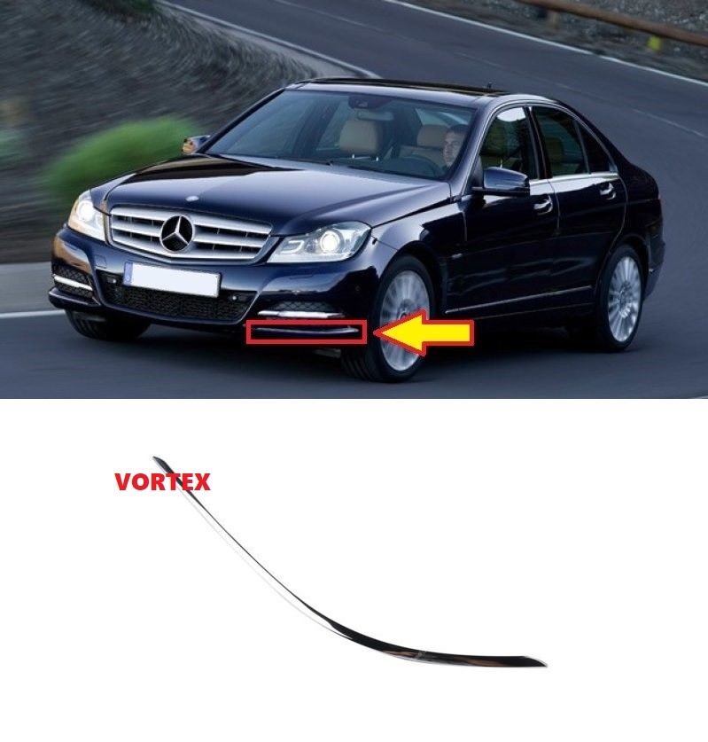 ÖN TAMPON NİKELAJI SOL W204 2011-