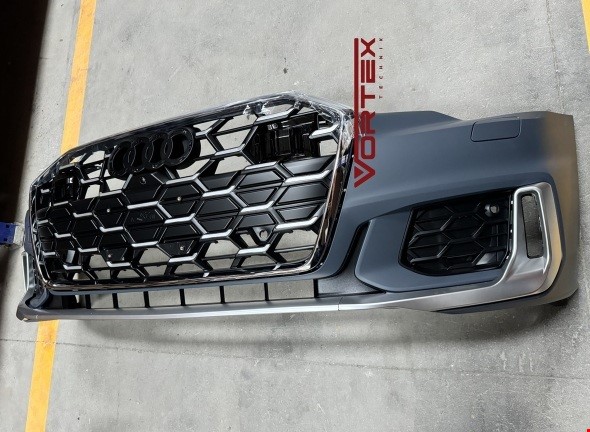 ÖN TAMPON SET S-LİNE (KROM) A6 2020-2024 DÖNÜŞÜM