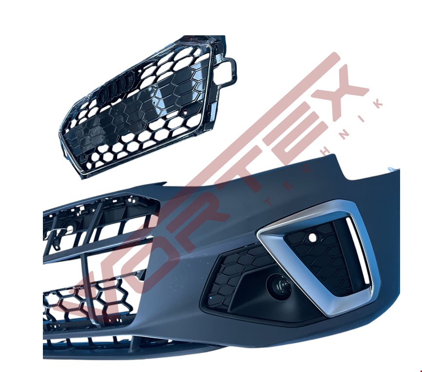 ÖN TAMPON SET S-LİNE (KROM PANJURLU) A4 2020-