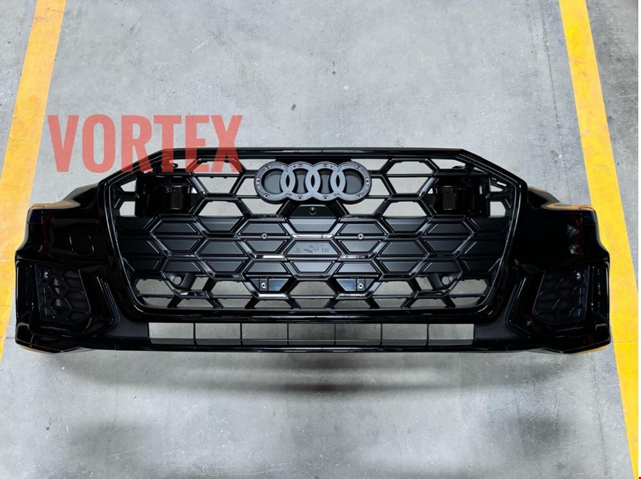 ÖN TAMPON SET S-LİNE (SİYAH) A6 2020-2024 DÖNÜŞÜM