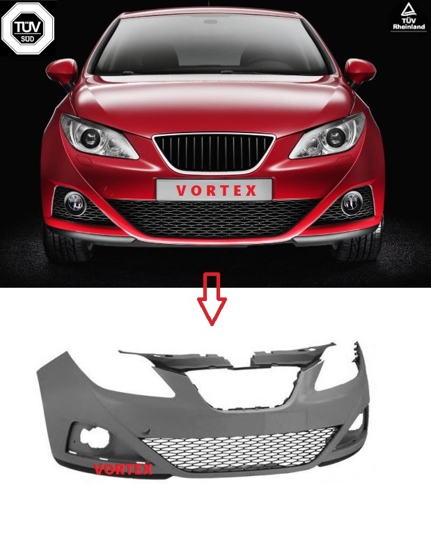 ÖN TAMPON (TYG,  SPOYLER+ORTA IZGARA) İBİZA 2008-