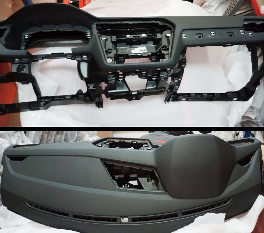 ÖN TORPİDO GÖĞÜS SİYAH/GRİ OCTAVİA 2013-