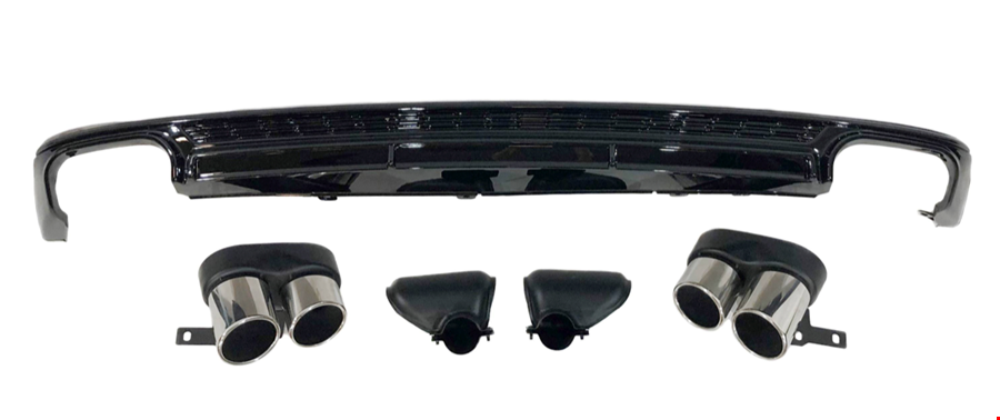 S6 ARKA DİFÜZÖR SET (KROM EGZOZLU) A6 2020-