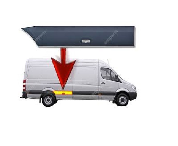 SAĞ ARKA ÇAM.ÖN KAPLAMA CRAFTER / SPRİNTER 2006-