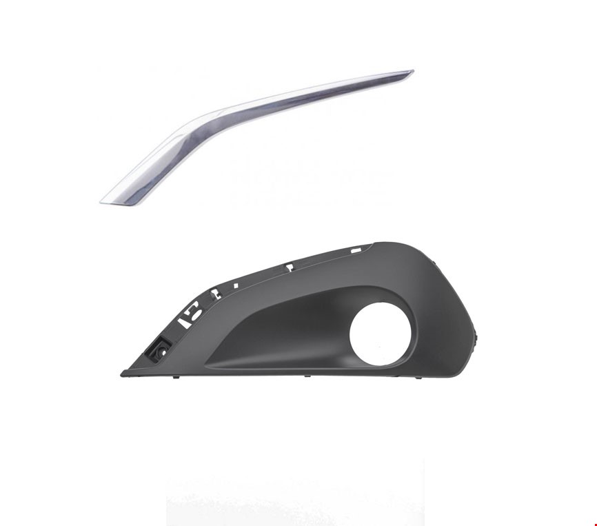 SİS FAR KAPAĞI (KROM ÇITALI)SOL SET PG 208 2016-