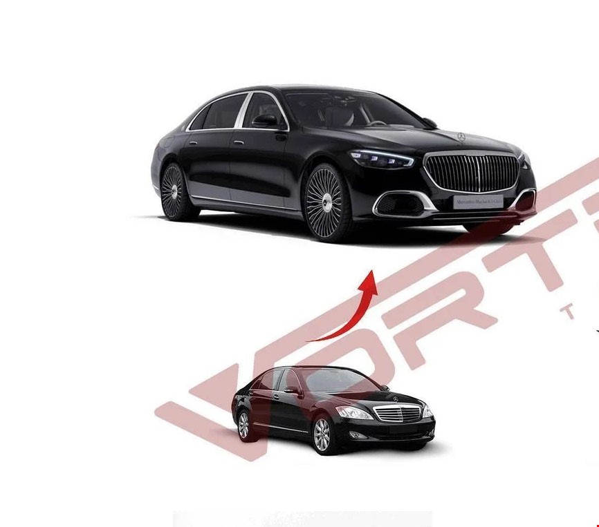 W221 2006- MODELİ W222 2018- MAYBACH DÖNÜŞÜM SETİ